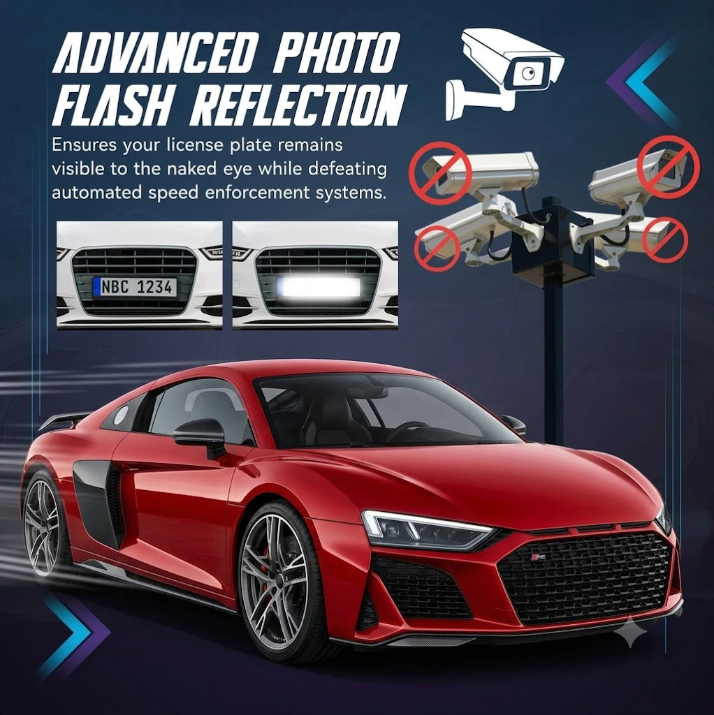 License Plate Reflective Spray
